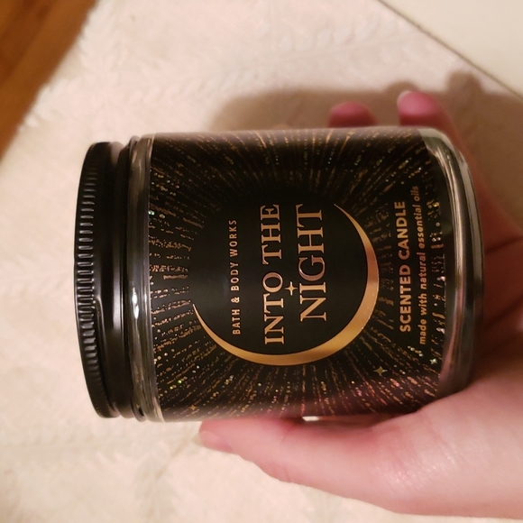 Bath & Body Works Accents New Into The Night Single Wick Candle